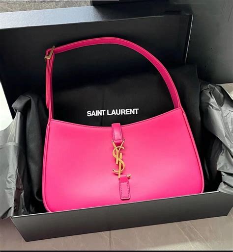 ysl pink hobo bag|Women's Saint Laurent Handbags .